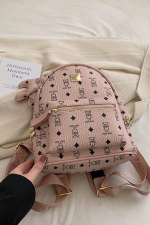 Women's High-End Fashion Backpack 2025 - Stylish School Bag for College Students & Trendy Travel Handbag