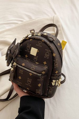 Women's High-End Fashion Backpack 2025 - Stylish School Bag for College Students & Trendy Travel Handbag