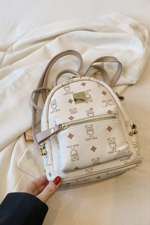 Women's High-End Fashion Backpack 2025 - Stylish School Bag for College Students & Trendy Travel Handbag