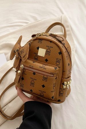 Women's High-End Fashion Backpack 2025 - Stylish School Bag for College Students & Trendy Travel Handbag