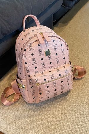 Women's High-End Fashion Backpack 2025 - Stylish School Bag for College Students & Trendy Travel Handbag