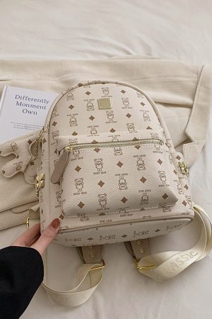 Women's High-End Fashion Backpack 2025 - Stylish School Bag for College Students & Trendy Travel Handbag