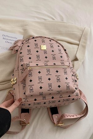 Women's High-End Fashion Backpack 2025 - Stylish School Bag for College Students & Trendy Travel Handbag