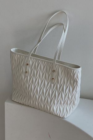 Women's High-End Large Capacity Commuter Tote Bag - 2025 Niche Design for Spring/Summer Fashion