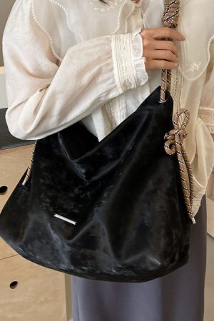 Women's Korean-Style Casual Large-Capacity Tote Bag - Trendy 2025 Summer Versatile Commuting Shoulder Bag