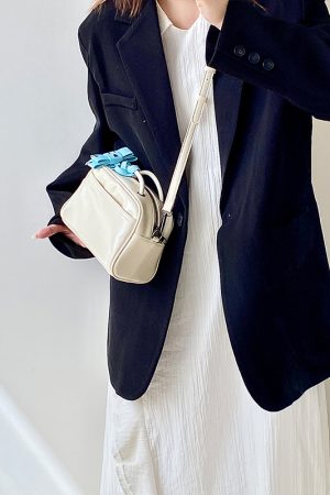 Women's Korean Style High-End Boston Bag - Lightweight Crossbody Handbag for 2025 INS Trend