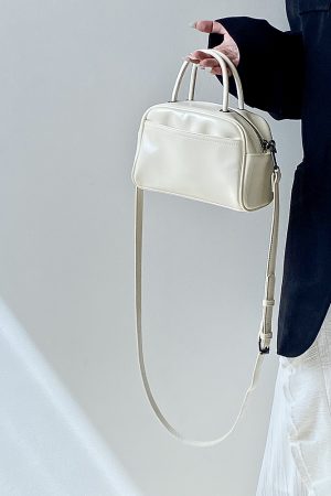 Women's Korean Style High-End Boston Bag - Lightweight Crossbody Handbag for 2025 INS Trend