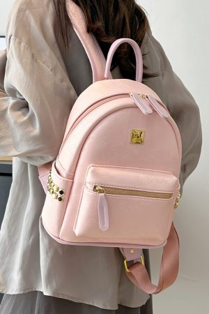 Women's Korean Style Tote and Backpack, Minimalist Versatile Student Bag, Trendy Commuting Bag for Summer 2025
