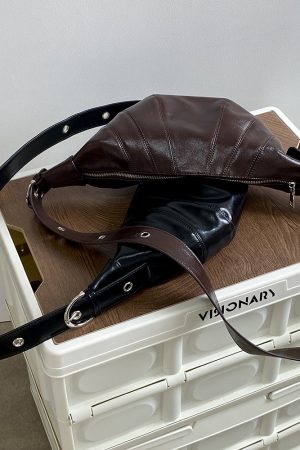 Women's Korean Style Versatile Croissant Horn Bag - High-End Dumpling Shoulder Crossbody Small Bag for 2025 Fashion Trends