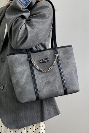 Women's Large Capacity High-End Tote Bag - Spring Summer Deer Design Shoulder Handbag for 2025 Fashion