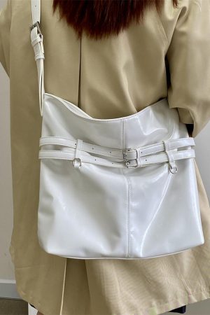 Women's Large Capacity Tote Bag - Korean Style Oil Leather Versatile Shoulder & Crossbody Bag for Everyday Use