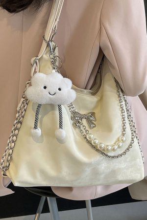 Womenâ€™s Large Capacity Tote Bag - Versatile Commuter Backpack for Spring/Summer Fashion - High-End Shoulder Bag