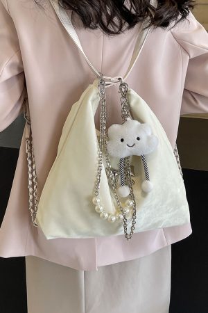 Womenâ€™s Large Capacity Tote Bag - Versatile Commuter Backpack for Spring/Summer Fashion - High-End Shoulder Bag