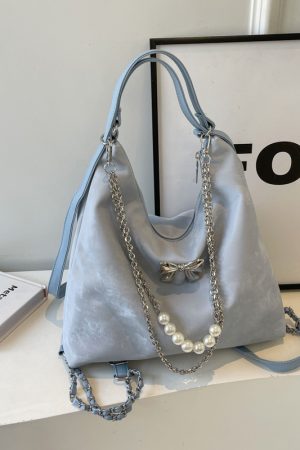 Womenâ€™s Large Capacity Tote Bag - Versatile Commuter Backpack for Spring/Summer Fashion - High-End Shoulder Bag