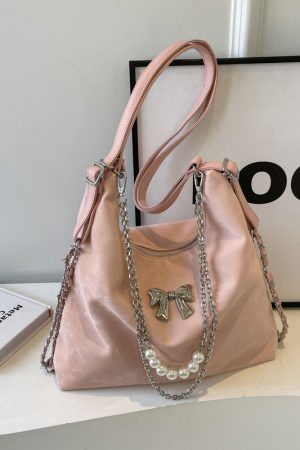 Womenâ€™s Large Capacity Tote Bag - Versatile Commuter Backpack for Spring/Summer Fashion - High-End Shoulder Bag