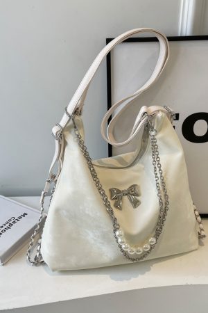 Womenâ€™s Large Capacity Tote Bag - Versatile Commuter Backpack for Spring/Summer Fashion - High-End Shoulder Bag