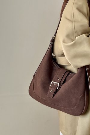 Women's Matte Retro Saddle Bag 2025 - Large Capacity Versatile Shoulder Crossbody Bag for Everyday and Travel