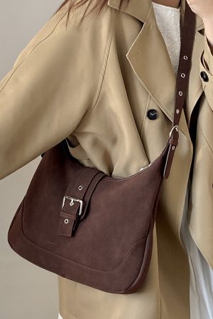 Women's Matte Retro Saddle Bag 2025 - Large Capacity Versatile Shoulder Crossbody Bag for Everyday and Travel