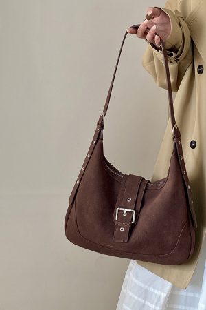 Women's Matte Retro Saddle Bag 2025 - Large Capacity Versatile Shoulder Crossbody Bag for Everyday and Travel