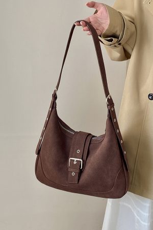 Women's Matte Retro Saddle Bag 2025 - Large Capacity Versatile Shoulder Crossbody Bag for Everyday and Travel