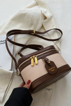 Women's Mini Crossbody Bucket Bag - Trendy High-End Shoulder Bag for 2025 Fashionistas