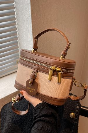 Women's Mini Crossbody Bucket Bag - Trendy High-End Shoulder Bag for 2025 Fashionistas