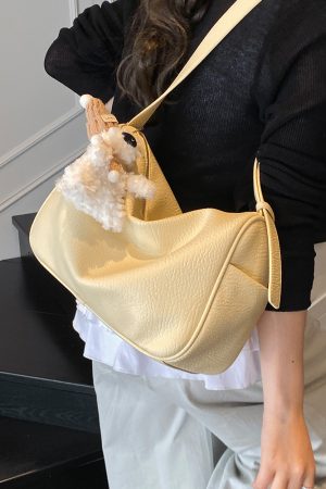 Women's Minimalist Luxury Crossbody Bag - Versatile Casual Shoulder Bag for Work and Commuting - Summer 2025 Fashion