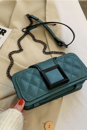 Women's Plaid Crossbody Bag - Trendy Versatile Shoulder Bag for Spring/Summer 2025, Fashionable Small Bag
