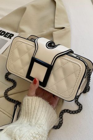 Women's Plaid Crossbody Bag - Trendy Versatile Shoulder Bag for Spring/Summer 2025, Fashionable Small Bag
