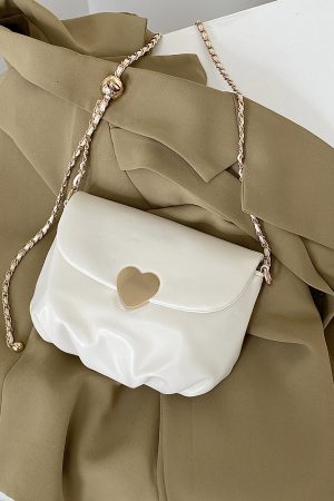Women's Pleated Cloud Chain Bag - Cute Crossbody Shoulder Bag for Spring/Summer 2025 - Trendy Niche Design