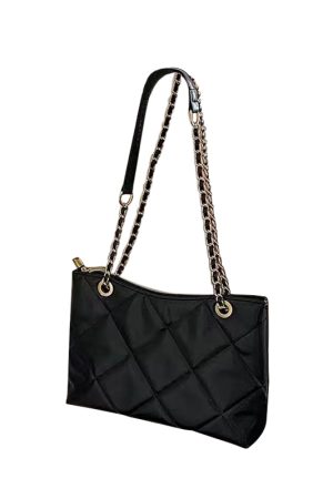 Women's Retro Chain Bag 2025 - Versatile Shoulder Crossbody Commuter Bag for Spring/Summer - Large Size, Trendy Niche Style