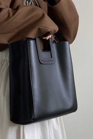 Women's Retro Handheld Tote Bag - Spring Summer 2025, Large Capacity Crossbody Bag for 90s and Y2K Style