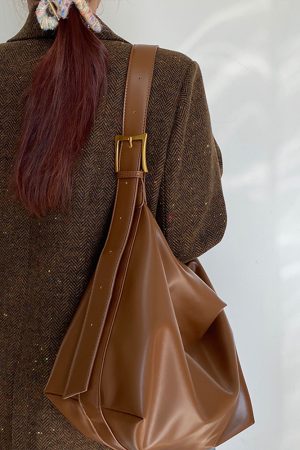 Women's Retro Large Tote Bag - Spring Summer 2025 Crossbody Shoulder Bag with Niche Design