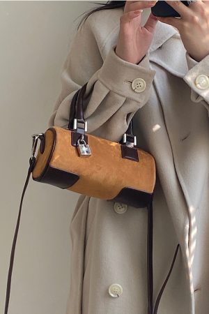 Women's Retro Lock Buckle Handbag - Spring Summer 2025 Shoulder Crossbody Small Bag - Niche Design Fashion Accessory
