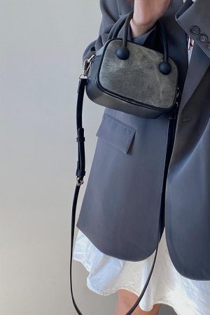 Women's Retro Minimalist Tote Bag - Spring Summer 2025 High-End Crossbody Shoulder Bag for Deer Child Style