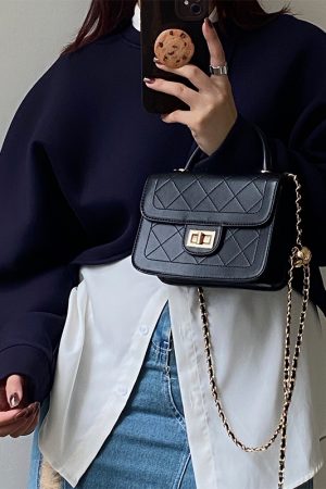 Women's Spring Summer Small Square Handbag - Chain Crossbody Bag for Deer Child Niche Design, Trendy and Stylish Accessory