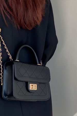 Women's Spring Summer Small Square Handbag - Chain Crossbody Bag for Deer Child Niche Design, Trendy and Stylish Accessory