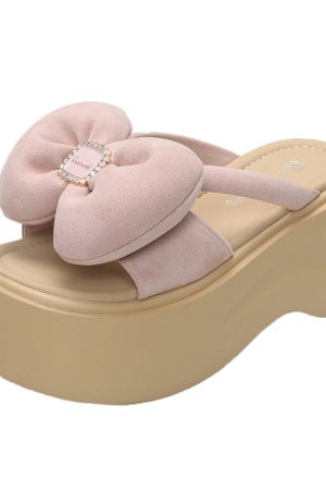 Women's Summer Platform Sandals - Thick-Soled, Elegant Height-Increasing Fairy Beach Shoes for Outdoor 2025 Style