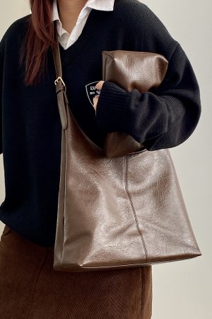 Women's Versatile Large Capacity Tote Bag - Stylish Shoulder Crossbody Bag for Spring & Summer, Perfect for Commuting and Everyday Use