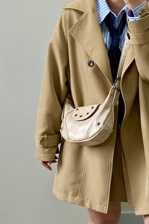 Womenâ€™s Versatile Saddle Bag - Chic Handheld, Shoulder & Crossbody Design for Spring/Summer - Perfect Small Bag for Young Girls