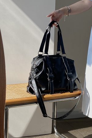 Women's Versatile Shoulder Crossbody Tote Bag - Stylish American Design, Large Capacity for Everyday Use