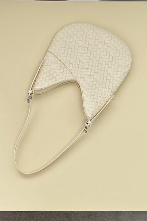 Women's Woven Handheld Underarm Bag - High-End Spring/Summer Crossbody Bag with Niche Design