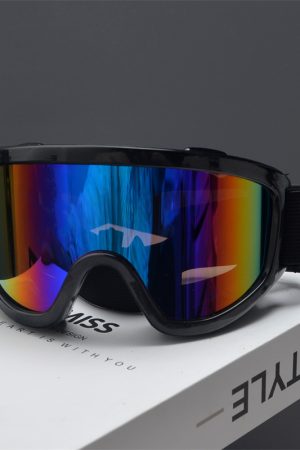 Y2K Oversized Snow Goggles - Windproof, Dustproof Outdoor Mountaineering & Cycling Sunglasses