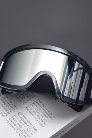 Y2K Oversized Snow Goggles - Windproof, Dustproof Outdoor Mountaineering & Cycling Sunglasses
