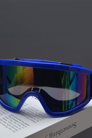 Y2K Oversized Snow Goggles - Windproof, Dustproof Outdoor Mountaineering & Cycling Sunglasses