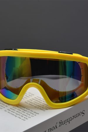 Y2K Oversized Snow Goggles - Windproof, Dustproof Outdoor Mountaineering & Cycling Sunglasses