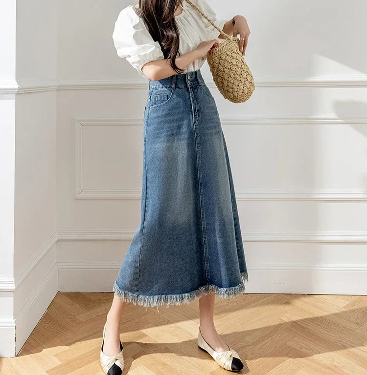 A-Line Midi Skirt A-Line Midi Skirt