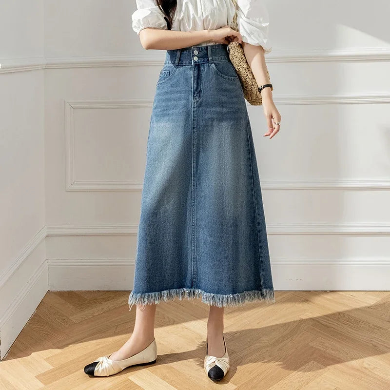 A-Line Midi Skirt A-Line Midi Skirt