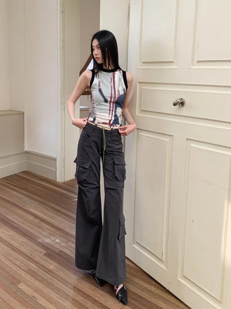 Abstract Printed Tank Top Abstract Printed Tank Top