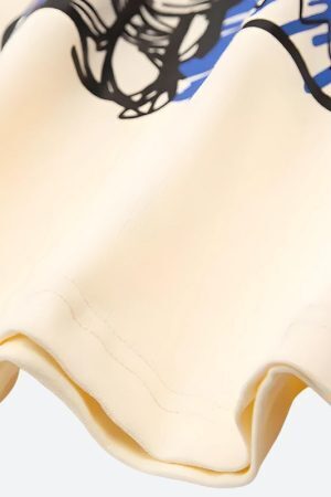 Abstract Sketch Graphic Tee